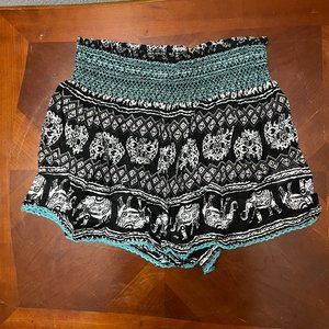 Altar'd State Elephant Flowy Shorts